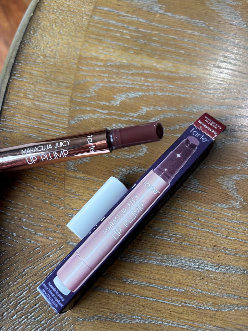 tarte Maracuja Juicy Lip Plump - Mauve Brown Shade honeysuckle